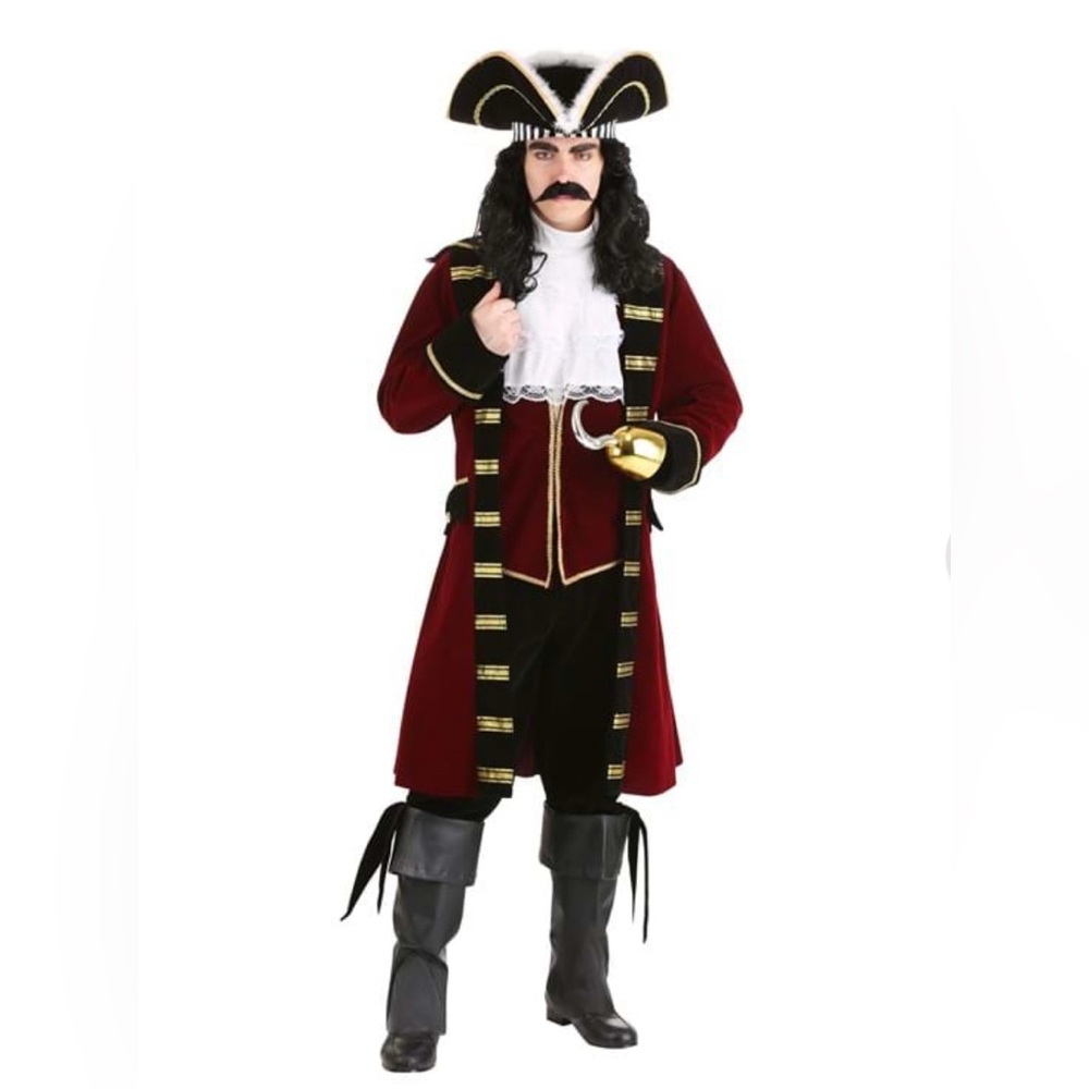 Men Delux and Captain Pirate costume.